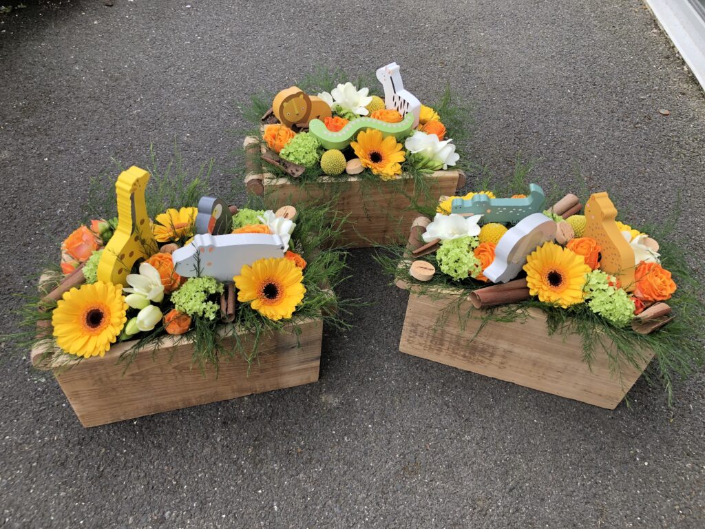 Latelier Delisa Fleuriste Bonchamp BAPTEME 5