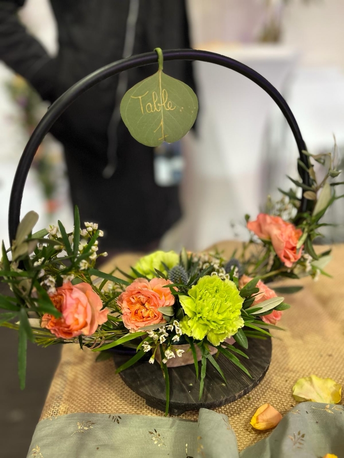 Latelier Delisa Fleuriste Bonchamp MARIAGE 5